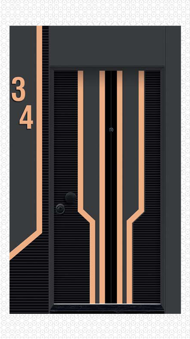 BRM 230- LÜKS PVC KAPI